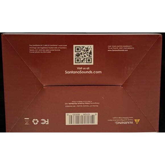 Santana Mumbo 6.5"‎ Portable Karaoke Speaker With Color Light Effects & Mic - Picture 4 of 13